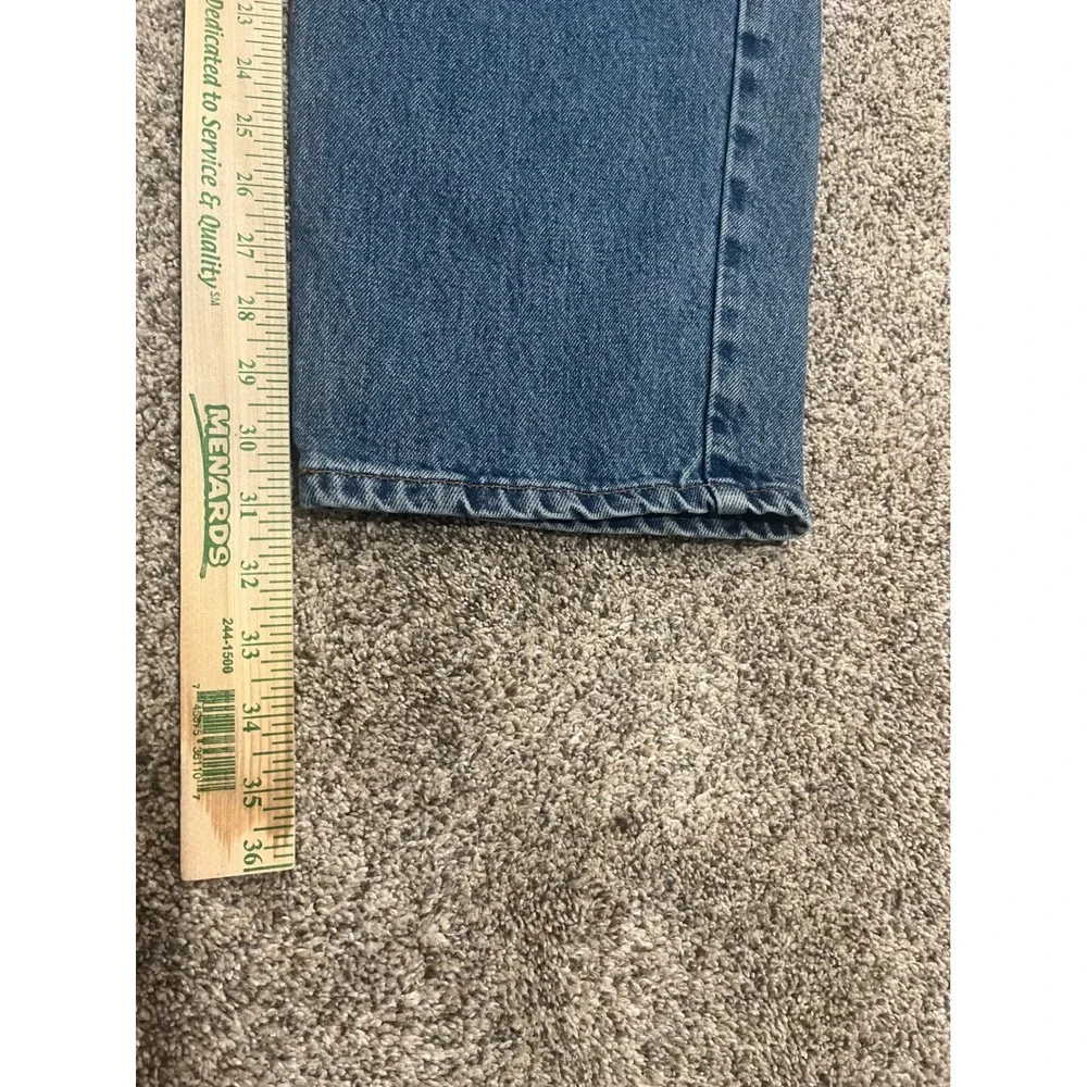 Vintage 1998 Levis 550 Relaxed Fit Mens Blue Denim Jeans 38x32 Medium Wash